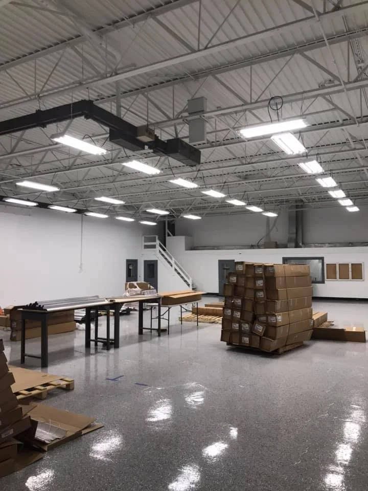 Commercial electrical project photo