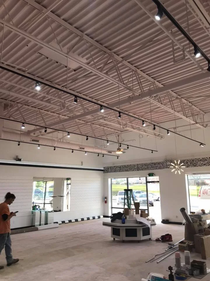 Commercial electrical project photo