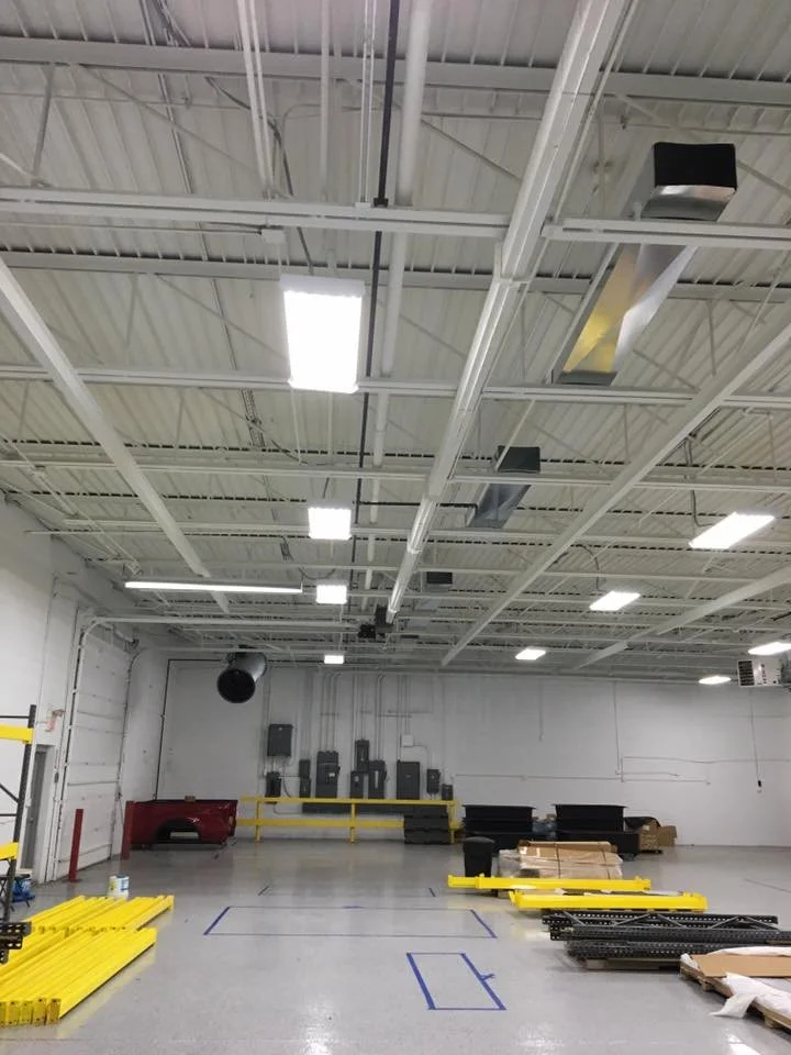 Commercial electrical project photo