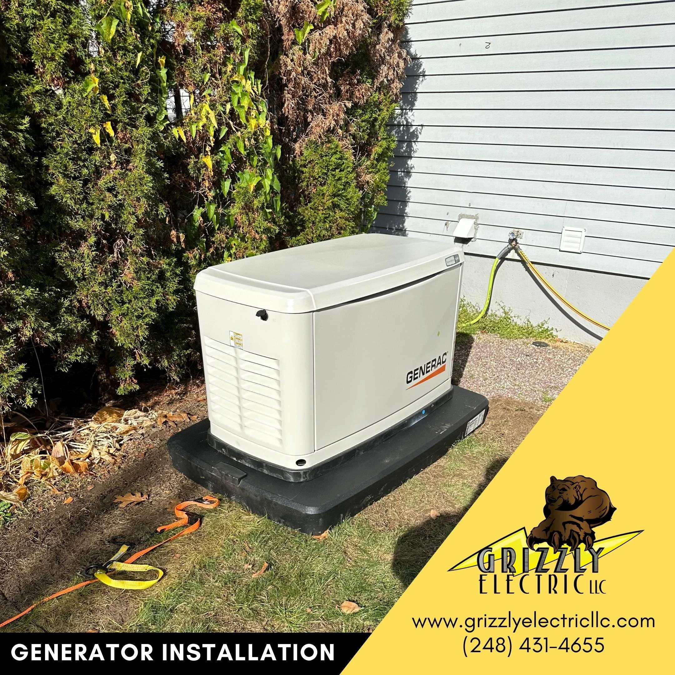 Residential generator installation promotion
