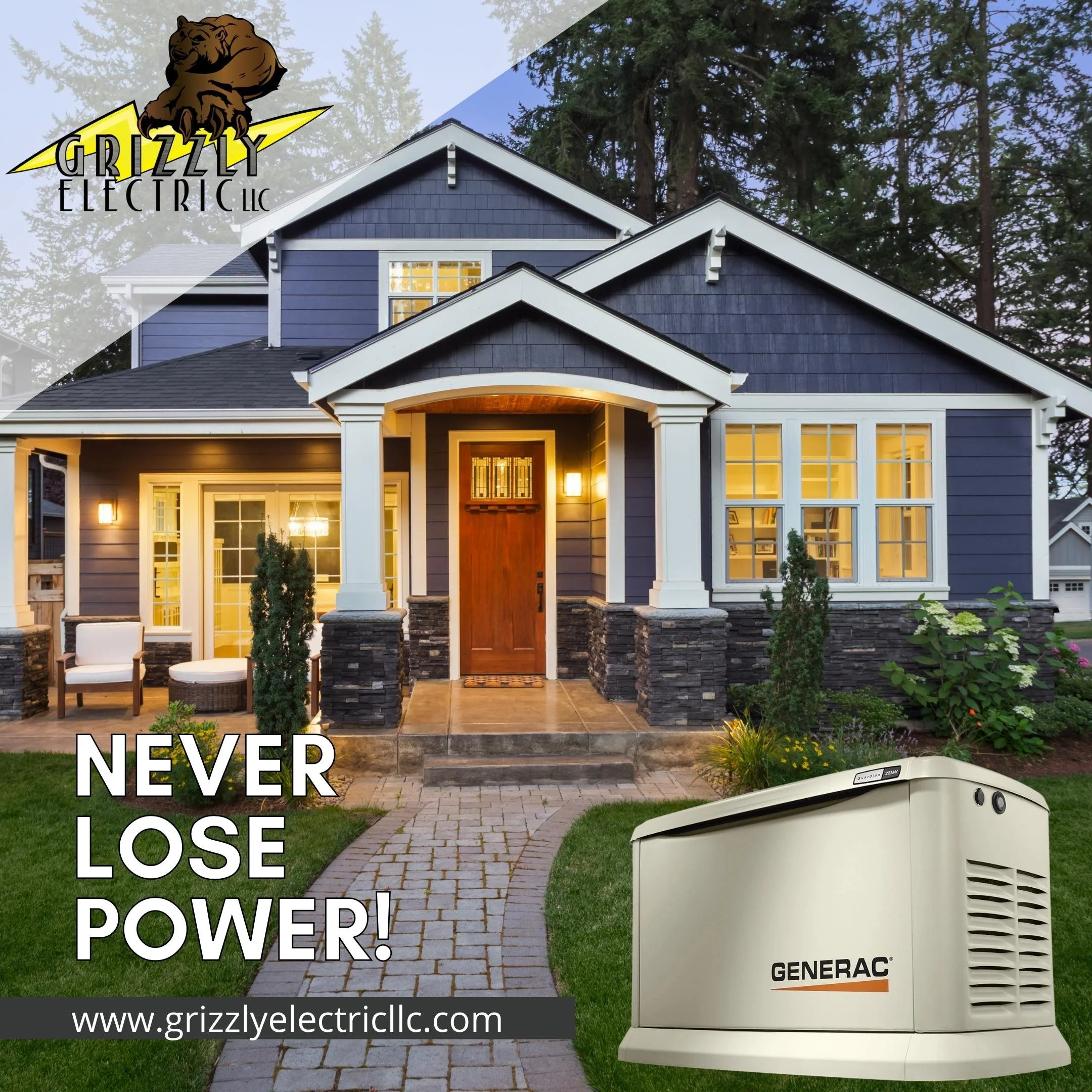 Never lose power