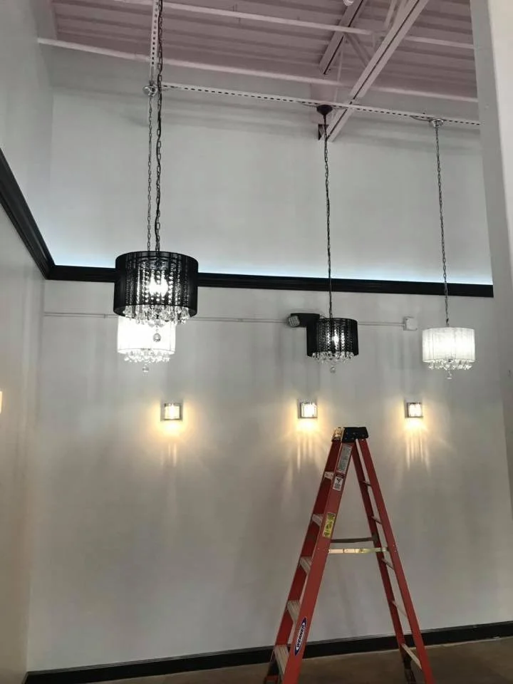 Commercial electrical project photo